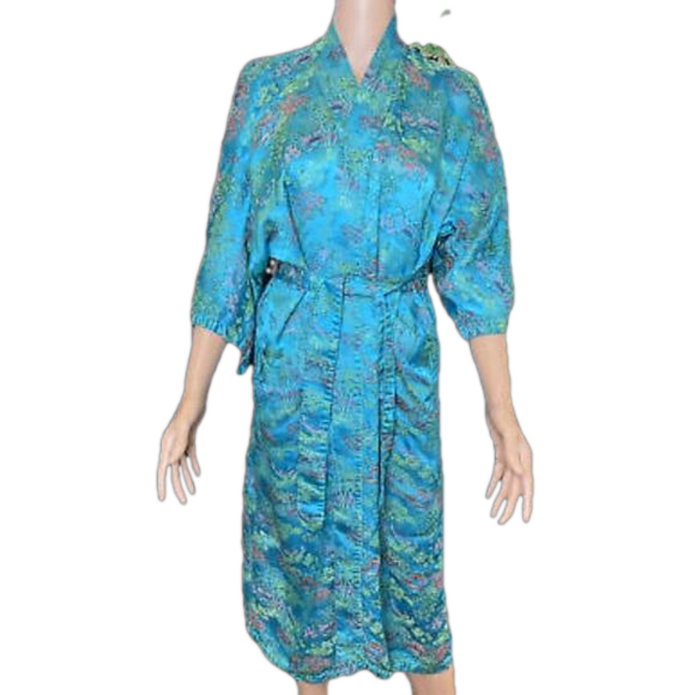 NO:019 Solz Squirrel turquoise vintage robe